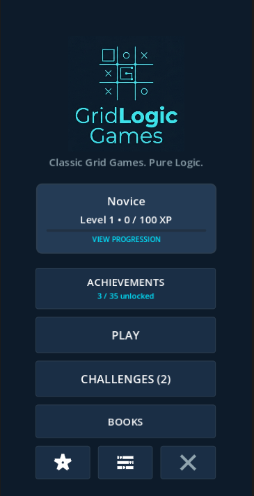Main Menu (Dark)