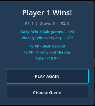 Win Screen (Dark)